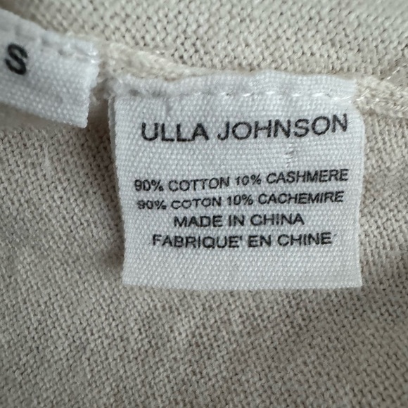 ULLA JOHNSON Cashmere and Wool Sweater Dress NWOT - Picture 7 of 9